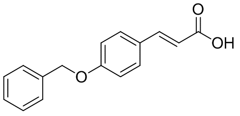 (2E)-3-(4-(benzyloxy)phenyl)prop-2-enoic acid