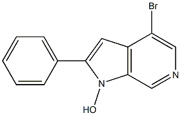 4-BroMo-2-phenyl-1H-pyrrolo[2,3-c]pyridin-1-ol