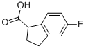 2,3-DIHYDRO-5-FLUORO-1H-INDENE-1-CARBOXYLIC ACID