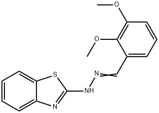 2-[(2E)-2-(2,3-dimethoxybenzylidene)hydrazinyl]-1,3-benzothiazole