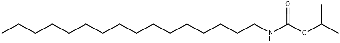 Carbamic acid, hexadecyl-, isopropyl ester (8CI)