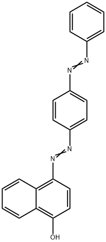 1-Naphthalenol, 4-[2-[4-(2-phenyldiazenyl)phenyl]diazenyl]-