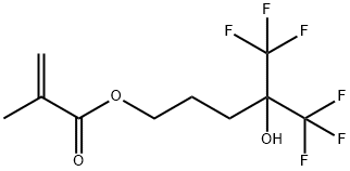 2-Propenoic acid, 2-methyl-, 5,5,5-trifluoro-4-hydroxy-4-(trifluoromethyl)pentyl ester