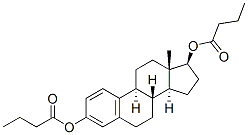 estra-1,3,5(10)-triene-3,17beta-diol dibutyrate