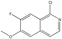 1-chloro-7-fluoro-6-methoxyisoquinoline