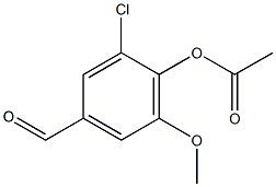 乙酸(2-氯-4-甲酰-6-甲氧基-苯基)酯