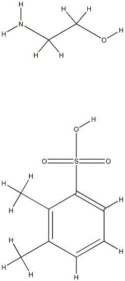 dimethylbenzenesulphonic acid, compound with 2-aminoethanol (1:1)