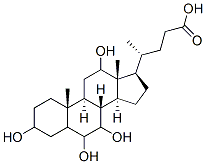 3,6,7,12-tetrahydroxycholanoic acid