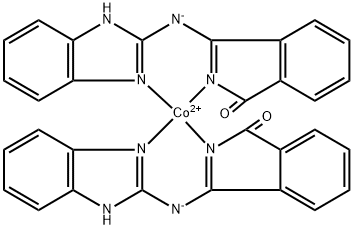 bis[3-(1H-benzimidazol-2-ylamino)-1H-isoindol-1-onato]-, (T-4)-Cobalt