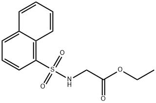 Ethyl 2-(naphthalene-1-sulfonamido)acetate