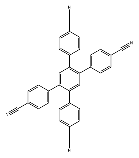 1,2,4,5-tetrakis(4-cyanophenyl)benzene