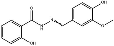 (E)-2-hydroxy-N-(4-hydroxy-3-methoxybenzylidene)benzohydrazide