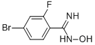 4-BROMO-2-FLUORO-N-HYDROXYBENZAMIDINE