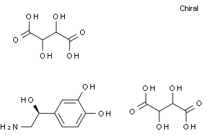 (S)-(+)-Norepinephrine L-bitartrate