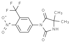 1-3-Trifluoromethyl-4-nitrophenyl)-4,4-dimethylimidazoline-2,5-dione