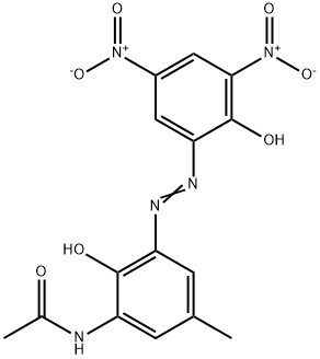 N-[2-Hydroxy-3-[(2-hydroxy-3,5-dinitrophenyl)azo]-5-methylphenyl]acetamide