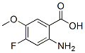 Benzoic acid, 2-amino-4-fluoro-5-methoxy- (9CI)