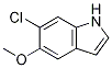 1H-indole, 6-chloro-5-methoxy-