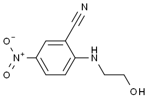 N-(2-羟乙基)-2-氰基-4-硝基苯胺