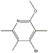 4-溴-2-甲氧基-3,5,6-三甲基吡啶