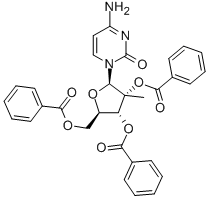 2',3',5'-Tri-O-benzoyl-2'-C-methyl-D-cytidine