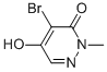 4-BROMO-5-HYDROXY-2-METHYL-2H-PYRIDAZIN-3-ONE