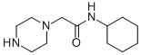 N-Cyclohexyl-2-piperazin-1-yl-acetamide