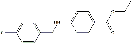 Benzoic acid, 4-[[(4-chlorophenyl)methyl]amino]-, ethyl ester