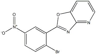 2-(2-溴-5-硝基苯基)恶唑并[4,5-B]吡啶