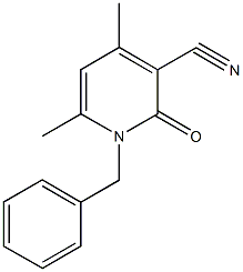 1-Benzyl-4,6-dimethyl-2-oxo-1,2-dihydropyridine-3-carbonitrile