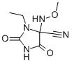 3-乙基-4-(甲氧基氨基)-2,5-二氧代咪唑烷-4-腈