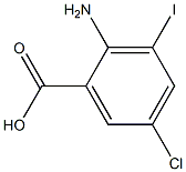 Benzoic acid, 2-amino-5-chloro-3-iodo-