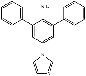 [1,1':3',1''-Terphenyl]-2'-amine, 5'-(1H-imidazol-1-yl)- (9CI)