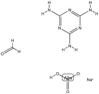 sulfurous acid, monosodium salt, polymer with formaldehyde and 1,3,5-triazine-2