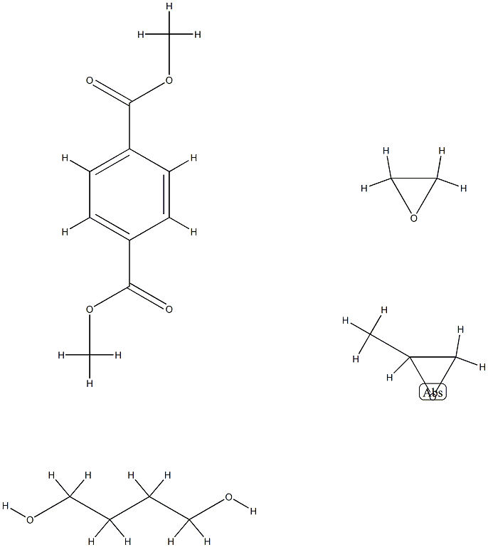 1,4-苯二羧酸二甲酯与1,4-丁二醇、甲基环氧乙烷和环氧乙烷的聚合物