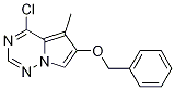 6-Benzyloxy-4-chloro-5-methylpyrrolo[2,1-f][1,2,4]triazine