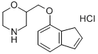 2-(3H-茚-4-基氧甲基)吗啉盐酸盐