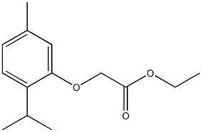 Acetic acid, [5-methyl-2-(1-methylethyl)phenoxy]-, ethyl ester