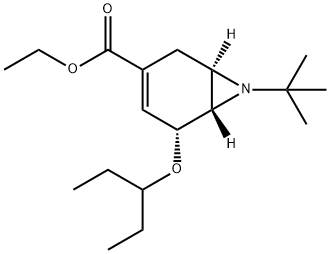 7-Azabicyclo[4.1.0]hept-3-ene-3-carboxylic acid, 7-(1,1-dimethylethyl)-5-(1-ethylpropoxy)-, ethyl ester, (1R,5R,6S)-