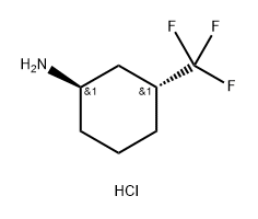 rac-(1R,3R)-3-(trifluoromethyl)cyclohexan-1-amine hydrochloride