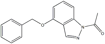 1-(4-(苄基氧基)-1H-吲唑-1-基)乙烷-1-酮