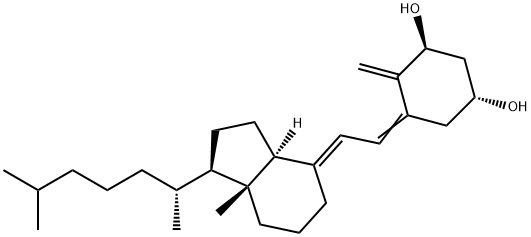 (1R,3S,E)-5-((E)-2-((1R,3aS,7aR)-7a-甲基-1-((R)-6-甲基庚-2-基)六氢-1H-茚-4(2H)-亚基)亚乙基)-4-亚甲基环己烷-1,3-二醇