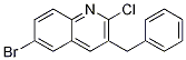 3-苄基-6-溴-2-氯喹啉