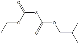 Thiodicarbonic acid ((HO)C(O)SC(S)(OH)), 1-ethyl 3-(2-methylpropyl) ester