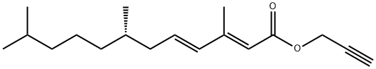 2,4-Dodecadienoic acid, 3,7,11-trimethyl-, 2-propyn-1-yl ester, (2E,4E,7S)-