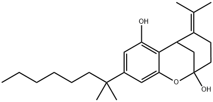 2,6-Methano-2H-1-benzoxocin-2,7-diol, 9-(1,1-dimethylheptyl)-3,4,5,6-tetrahydro-5-(1-methylethylidene)-