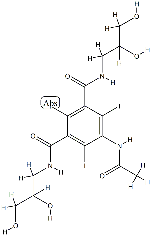 (R*,R*)-(±)-5-(acetylamino)-N,N'-bis(2,3-dihydroxypropyl)-2,4,6-triiodoisophthaldiamide