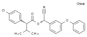 (S)-alpha-氰基-3-苯氧基苄基-(S)-2-(4-氯苯基)-3-甲基丁酸酯