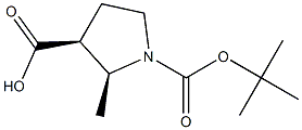 (2S,3S)-1-[(tert-butoxy)carbonyl]-2-methylpyrrolidine-3-carboxylic acid