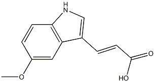 (E)-3-(5-Methoxy-1H-indol-3-yl)acrylic acid